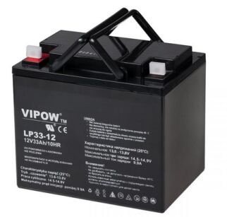 VIPOW BAT0227  Akumulator żelowy  12V 33Ah