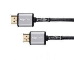Kruger&Matz KM0330 Kabel HDMI - HDMI wtyk-wtyk (A-A) 3m 4K