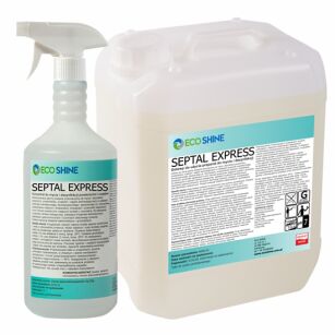 ECO SHINE SEPTAL EXPRESS  1L Gotowy do użycia płynny preparat przeznaczony do mycia i szybkiej dezynfekcji powierzchni