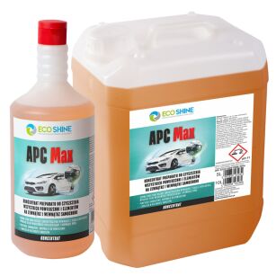 ECO SHINE APC MAX 1L Koncentrat preparatu do czyszczenia wszystkich powierzchni i elementów na zewnątrz i w wewnątrz samochodu