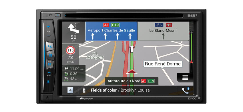 Pioneer AVIC-Z730DAB-C Wbudowany, dostosowany do karawaningu system nawigacji