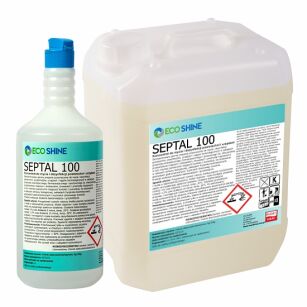 ECO SHINE SEPTAL 100  Koncentrat ppreparatu do mycia i dezynfekcji powierzchni i urządzeń 1L