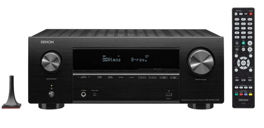 Denon AVR-X2700H DAB  AMPLITUNER KINA DOMOWEGO 7.2 | MENU PL