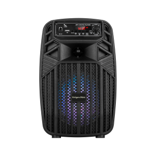 Kruger&Matz Music Box Mini Przenośny głośnik Bluetooth | Głośniki: 6,5" + 1" | 10W | Radio FM AUX, USB, wejście mikrofonowe