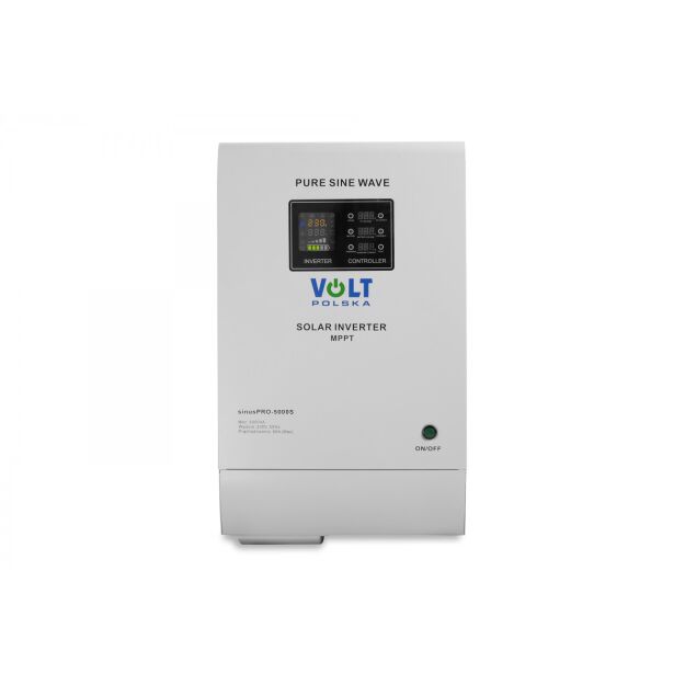 VOLT SINUS PRO 5000 S 48/230V (3400/5000W) + 60A MPPT INWERTER SOLARNY