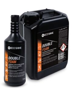 ECO SHINE DOUBLE FOAM 20L Zasadowa, dwufazowa aktywna piana do mycia pojazdów, maszyn i urządzeń.