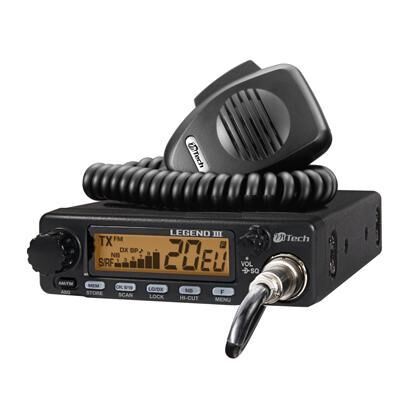 M-TECH Legend III ( Legend 3 )  CB radio multi-standardowe, może pracować w każdym kraju Europy.