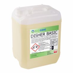 ECO SHINE DISHER BASIC 24KG Uniwersalny, skoncentrowany płyn do maszynowego mycia naczyń we wszystkich typach zmywarek gastronomicznych 