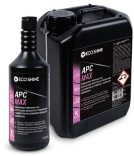 ECO SHINE APC MAX 10L Koncentrat preparatu do czyszczenia wszystkich powierzchni i elementów na zewnątrz i wewnątrz  samochodu