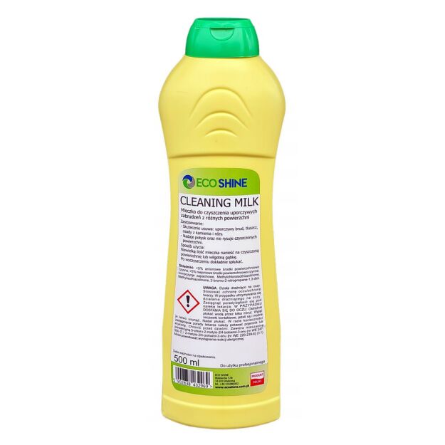 ECO SHINE CLEANING MILK MLECZKO CZYSZCZĄCE | 500ml