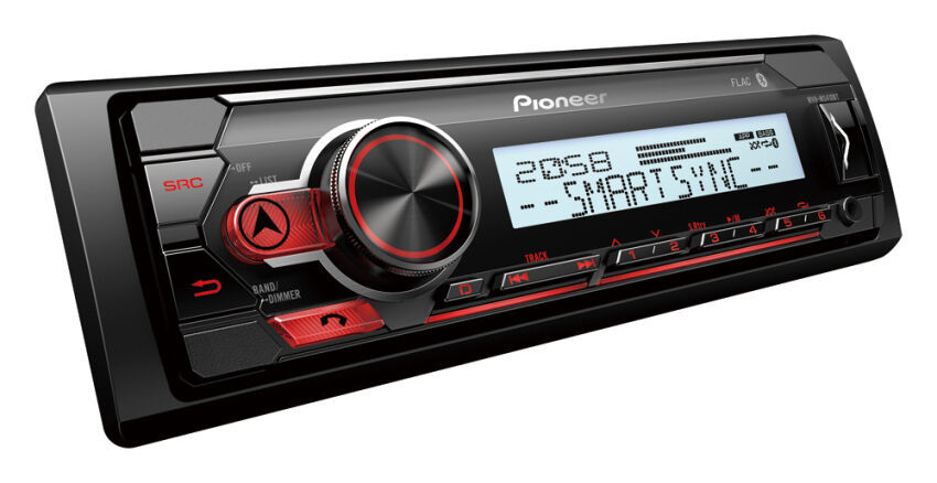 Pioneer MVH-MS410BT MARINE Odtwarzacz bez CD  | Bluetooth |  USB | Spotify | iPhone & Android