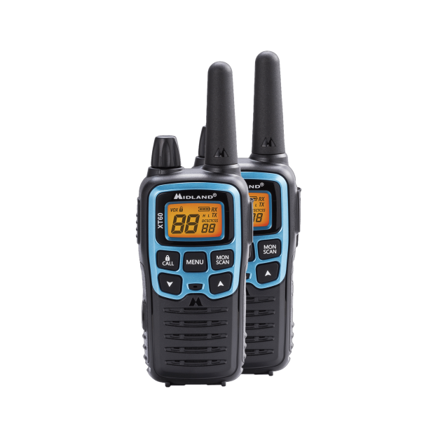 MIDLAND XT60 Radiotelefony ręczne PMR |  słuchawki |  ładowarka biurkowa