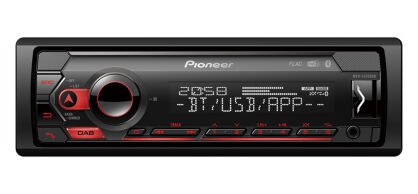 Pioneer MVH-S420DAB Odtwarzacz bez CD  | Bluetooth |  USB | Spotify | iOs &  Android | DAB