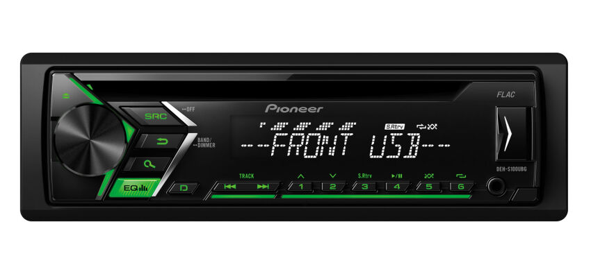 Pioneer  DEH-S100UBG ( DEHS 1000 UBG )  Radioodtwarzacz RDS, CD, USB, Aux-in  