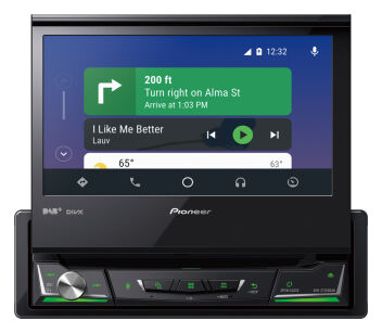 Pioneer AVH-Z7200DAB Odtwarzacz multimediów 1-DIN | Apple CarPlay & Android Auto | BLUETOOTH | DAB