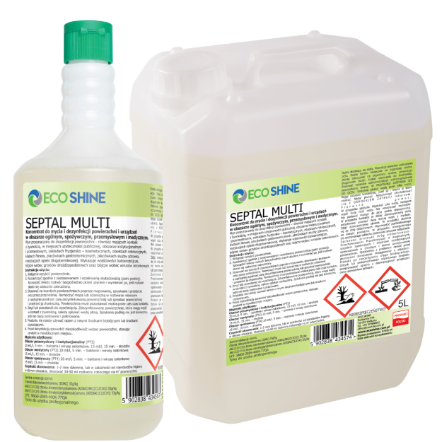 ECO SHINE SEPTAL MULTI Koncentrat do dezynfekcji 1L