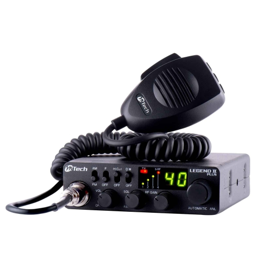 M-TECH Legend II PLUS ( Legend 2 + ) kompaktowe CB radio - najnowsza wersja 