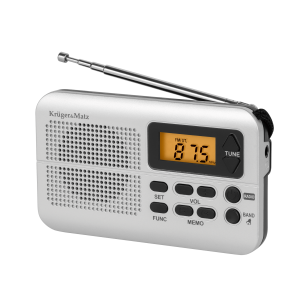 Kruger&Matz KM0819 Radio przenośne | alarm