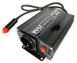VOLT IPS 600 DUO PRZETWORNICA dwunapięciowa 12V/24V ->230V  USB 2A 300W 