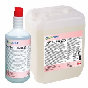 ECO SHINE SEPTAL HANDS 5L Płyn do higienicznej dezynfekcji rąk 