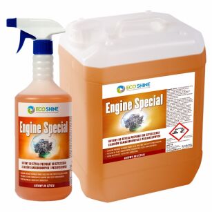 ECO SHINE ENGINE SPECIAL 1L Gotowy do użycia preparat do czyszczenia silników samochodowych i przemysłowych