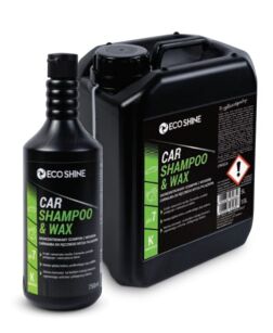 ECO SHINE CAR SHAMPOO & WAX 5L Skoncentrowany szampon z woskiem Carnauba do ręcznego mycia pojazdów