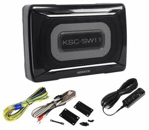 KENWOOD KSC-SW11  Aktywny subwoofer samochodowy |  150W  |  PILOT