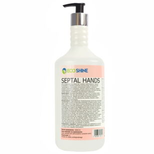 ECO SHINE SEPTAL HANDS Płyn do higienicznej dezynfekcji rąk  1L