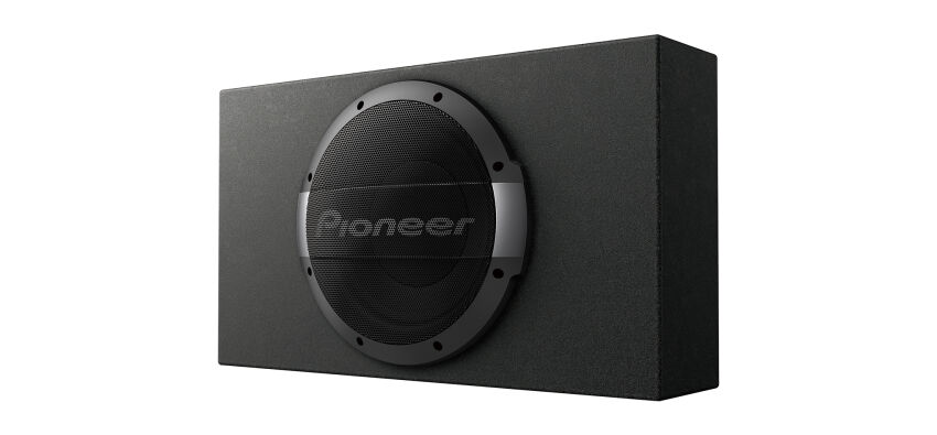 Pioneer TS-WX1010LA 25 cm shallow sealed subwoofer with built-in amplifier (1200 W)