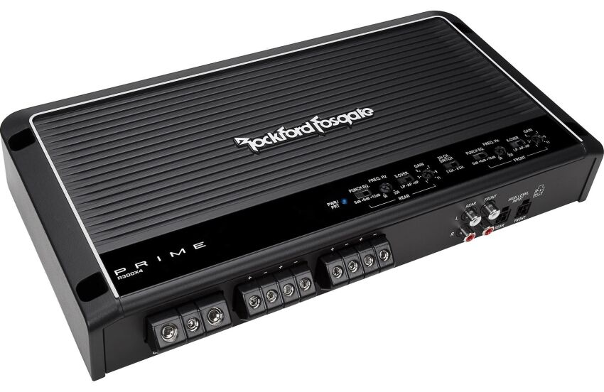 Rockford Fosgate PRIME R300X4 wzmacniacz samochodowy 4 kanały  | 600W