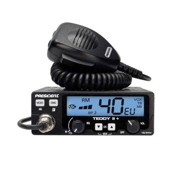 President TEDDY II + ASC VOX Radio CB