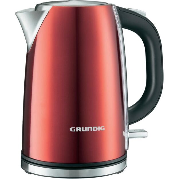 GRUNDIG WK 6330 Red Sense  Czajnik bezprzewodowy o mocy 3000W