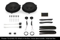Pioneer TS-Q160C-FD Perfect Fit 16,5-centymetrowy (dwudrożny) system komponentów 350 W |  Ford | Mazda - 2