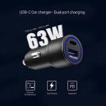 Pioneer SDA-CG110CA szybka ładowarka z dwoma portami USB typu C® i USB typu A - 5