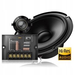 PIONEER TS-Z65CH 2-drożny system głośników komponentowych High Resolution Audio | RMS: 110W