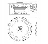 JBL Stage1 62 2-drożne głośniki | 16,5cm  | 400W | 50 W RMS | MASKOWNICE W ZESTAWIE - 2