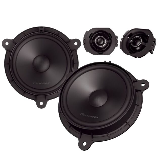 Pioneer TS-Q160C-RN Perfect Fit 16,5cm (dwudrożny) system 350 W Renault | Nissan | Dacia | Datsun |  Fiat |  Infiniti | Lada | Mitsubishi | Opel / Vauxhall | SMART