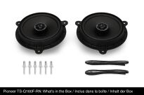 Pioneer TS-Q160F-RN Perfect Fit 16,5cm (dwudrożny) głośnik współosiowy 350 W Renault |  Nissan | Dacia |  Datsun | Fiat | Infiniti |  Lada |  Mitsubishi | Opel/ Vauxhall | SMART - 3