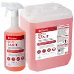 ECO SHINE Nature ECO SANIT 1L  Ekologiczny, gotowy do użycia preparat w formie pianki do czyszczenia sanitariatów - 2