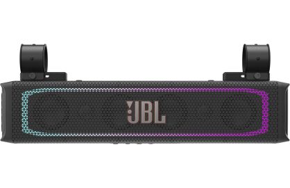 JBL RALLYBAR  soundbar Bluetooth®  |  IP66 | 150 W RMS  |  oświetlenie LED | Zastosowanie w: UTV, wózkach golfowych, łodziach i innych pojazdach rekreacyjnych.